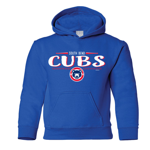 South Bend Cubs Boys Youth Hooded Sweatshirt