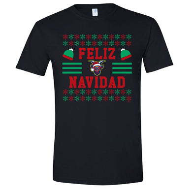 South Bend Cubs Feliz Navidad Tee