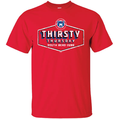 South Bend Cubs Thirsty Thursday Tee