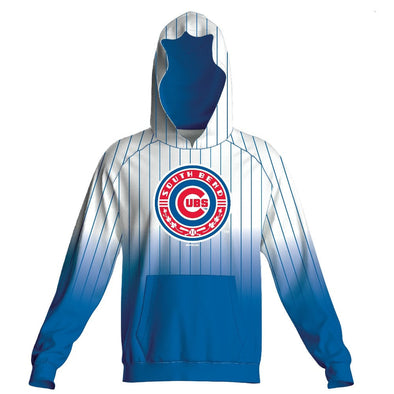South Bend Cubs Sublimated Pinstripe Hooded Sweatshirt