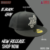 Inland Empire 66ers of San Bernardino 2024 Black and Gray Home 59Fifty Cap