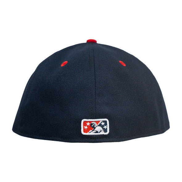 Spokane Indians New Era 59FIFTY Fitted Navy SI Throwback Cap