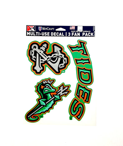 Norfolk Tides Sticker 3 Pack