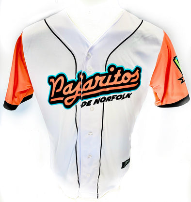 Norfolk Tides Copa Pajaritos De Norfolk Adult Jersey