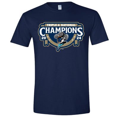 Sugar Land Space Cowboys Bimm Ridder Tee Gold Patch Logo - FINAL SALE