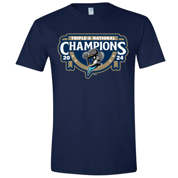 Sugar Land Space Cowboys Bimm Ridder Tee Gold Patch Logo - FINAL SALE