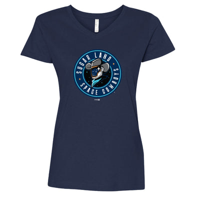 Sugar Land Space Cowboys Bimm Ridder Women's T Primary Logo