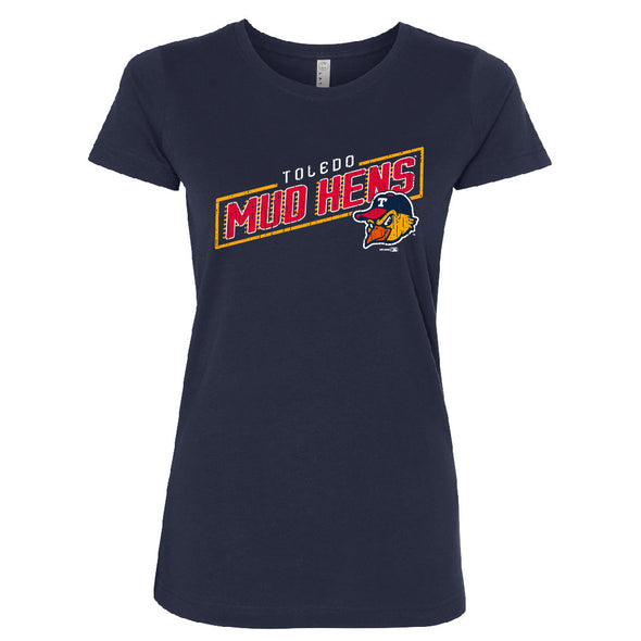 Toledo Mud Hens Sliders Ladies T