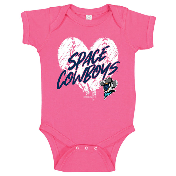 Sugar Land Space Cowboys Bimm Ridder Inf Girl Onesie Filed - Final Sale
