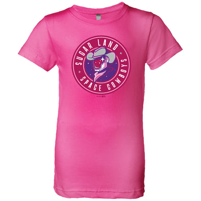 Sugar Land Space Cowboys Bimm Ridder Youth Girl T Primary Logo