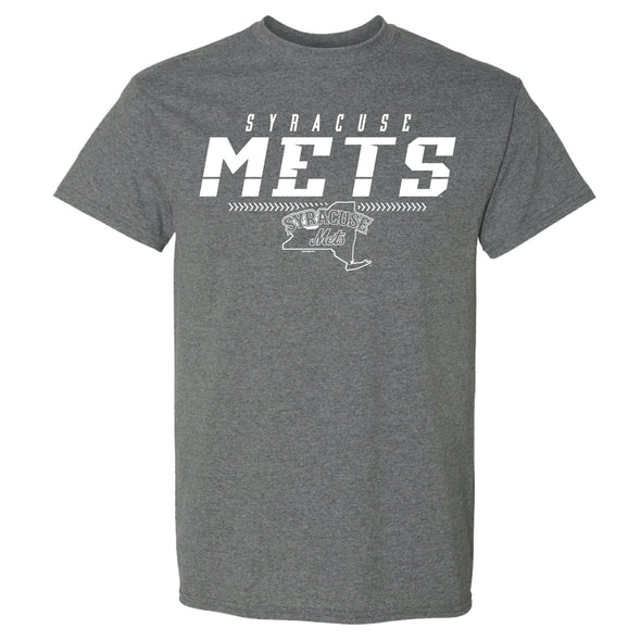 Syracuse Mets BR Graphite Tee