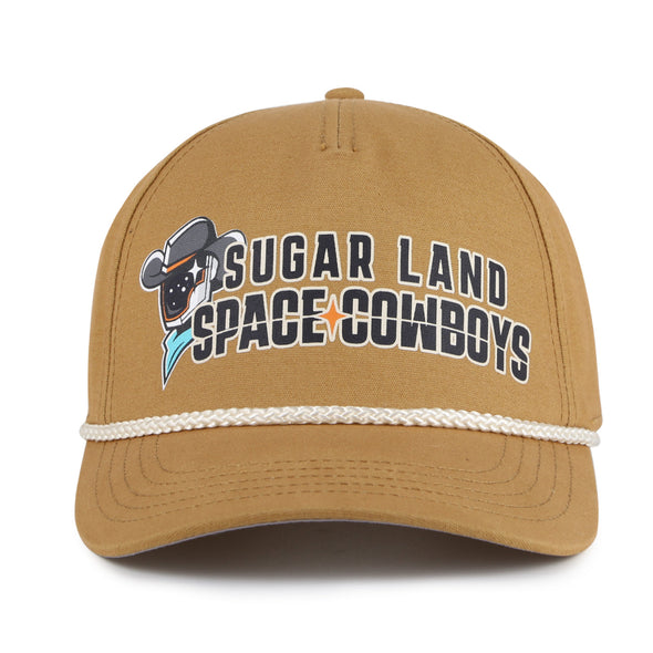 Sugar Land Space Cowboys American Needle Hat Canvas Cappy Rope - Final Sale