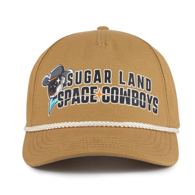 Sugar Land Space Cowboys American Needle Hat Canvas Cappy Rope - Final Sale