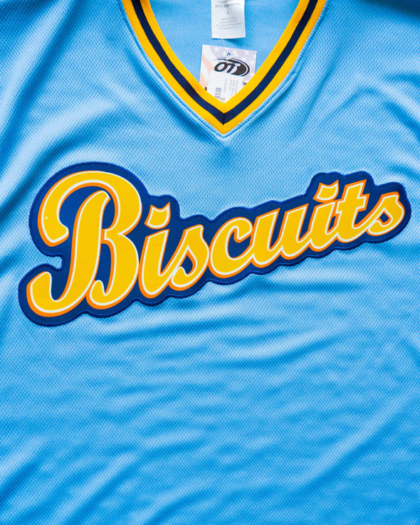 Authentic Powder Blue Biscuits Jersey