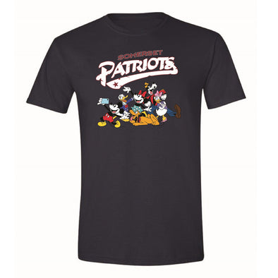 Somerset Patriots Mickey & Friends Adult T-shirt