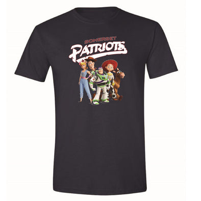 Somerset Patriots Toy Story Friends Adult T-shirt