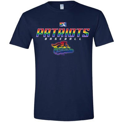 Somerset Patriots Adult Unisex Navy Pride Tee