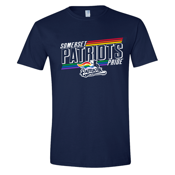 Somerset Patriots Adult Unisex Navy Pride Tee