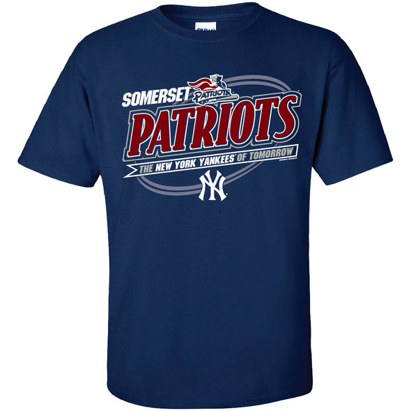 Somerset Patriots New York Yankees of Tomorrow Nordman Affiliate Tee