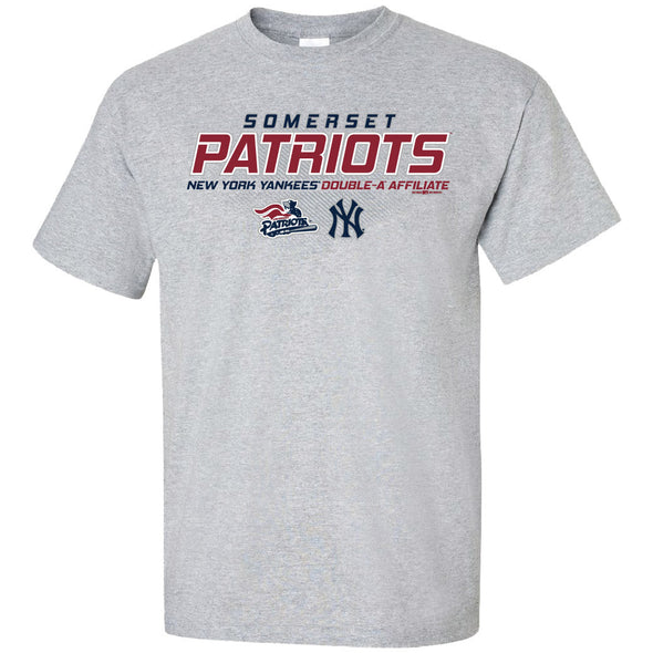 Somerset Patriots Adult Save Affiliate Crew Neck Tee