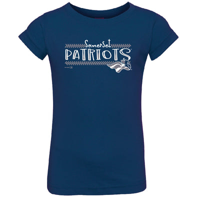 Somerset Patriots Toddler Girls Southshore Tee