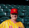 EL PASO DIABLOS YELLOW PITCHFORK NEW ERA FITTED HAT