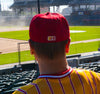 EL PASO DIABLOS YELLOW PITCHFORK NEW ERA FITTED HAT