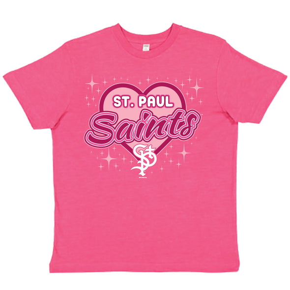Saints Youth Pink T-Shirt