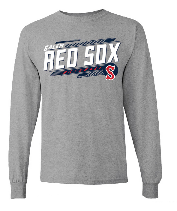 Salem Red Sox Bimm Ridder Deadly Adult Long Sleeve T-Shirt