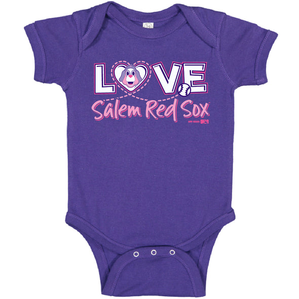 Salem Red Sox Bimm Ridder Vacation Infant Onesie