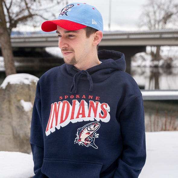 Spokane Indians Navy Redband Hoodie