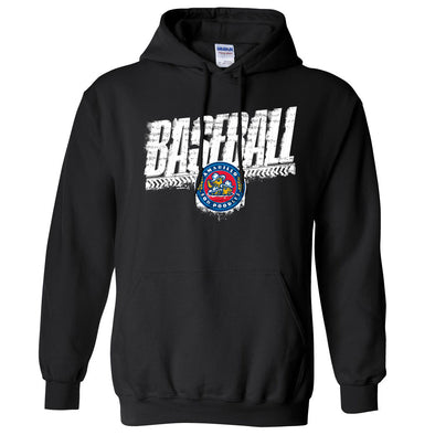 Amarillo Sod Poodles Black Strategy Crest Hoodie