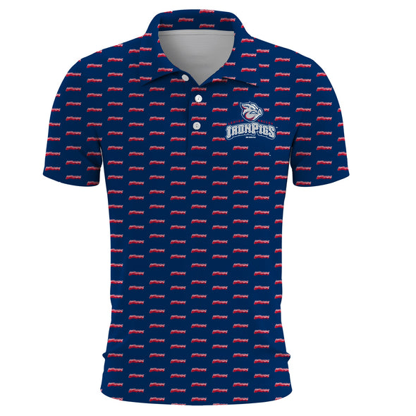 Lehigh Valley IronPigs Bacon All Over Polo