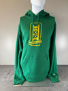 A'S SACRAMENTO PATCH HOODIE KELLY GREEN