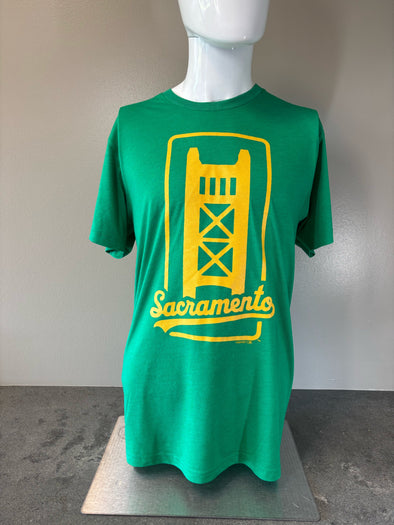 A'S SLEEVE PATCH LOGO TEE