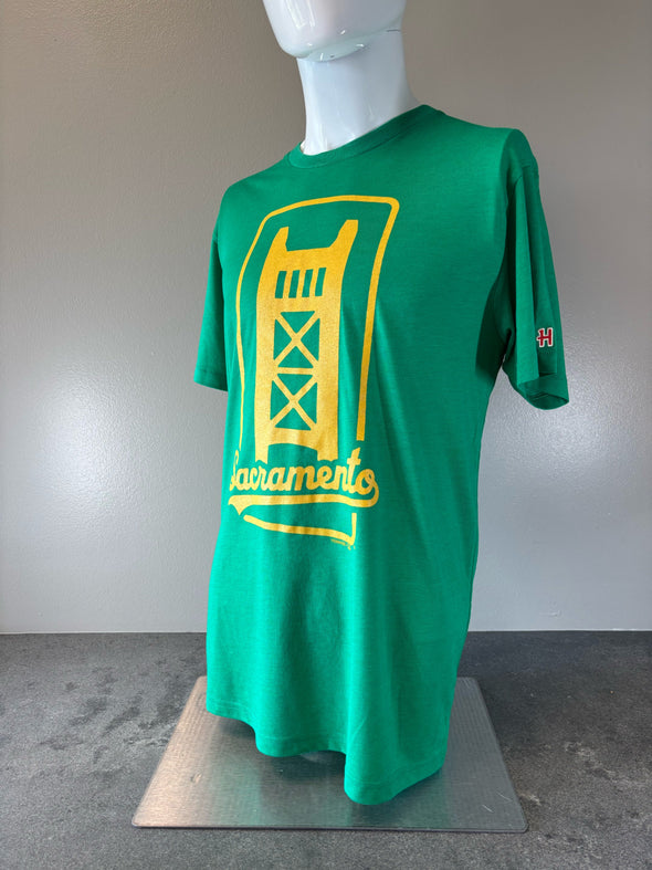 A'S SLEEVE PATCH LOGO TEE