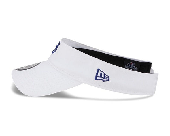 Saints New Era White Classic Visor