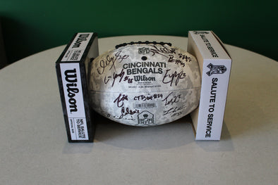 2025 Logan Wilson Celebrity Softball Game Autographed Bats and Footballs