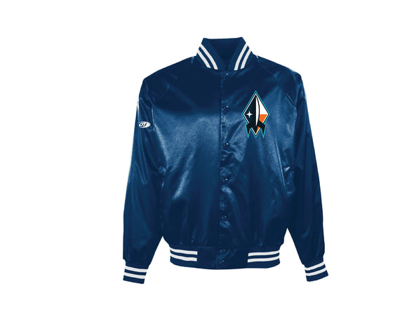 Sugar Land Space Cowboys OT Sports Jacket Satin Bomber