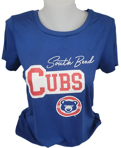 New Era South Bend Cubs Women's Scoop Neck Club Tee