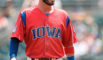 Men's Iowa Cubs Alternate Replica Red Jersey