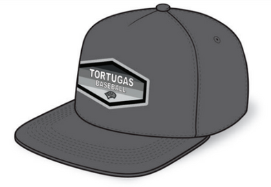 OUTDOOR CAP GRAY TORTUGAS SNAP BACK