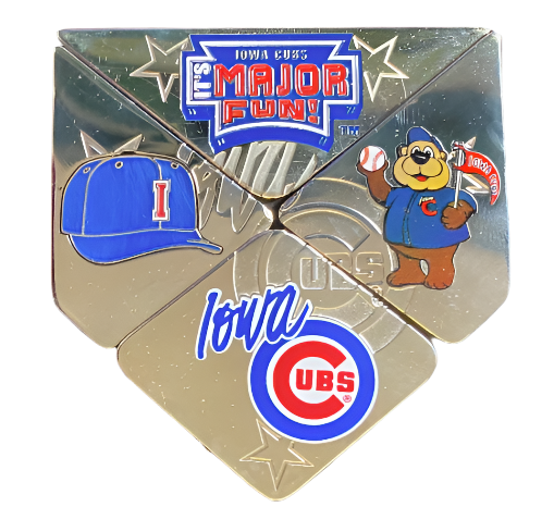 Iowa Cubs Home Cap Lapel Pin
