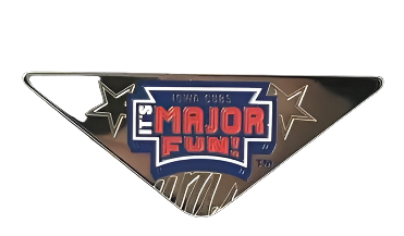 Iowa Cubs Major Fun Lapel Pin