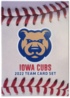 2022 Iowa Cubs Team Card Set