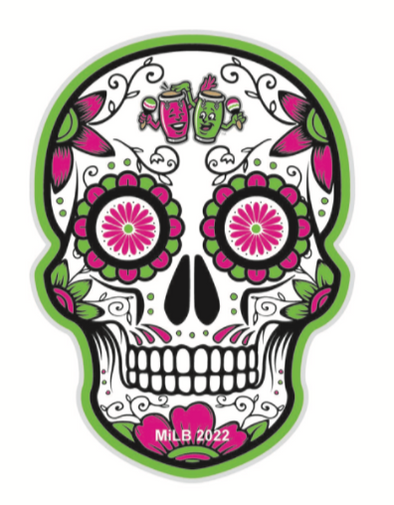 COPA DE LA DIVERSION SUGAR SKULL METAL LAPEL PIN