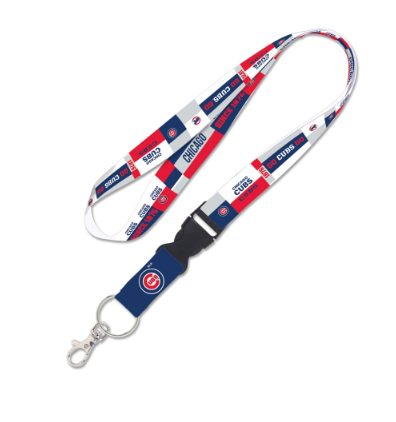 Chicago Cubs Color Block Lanyard