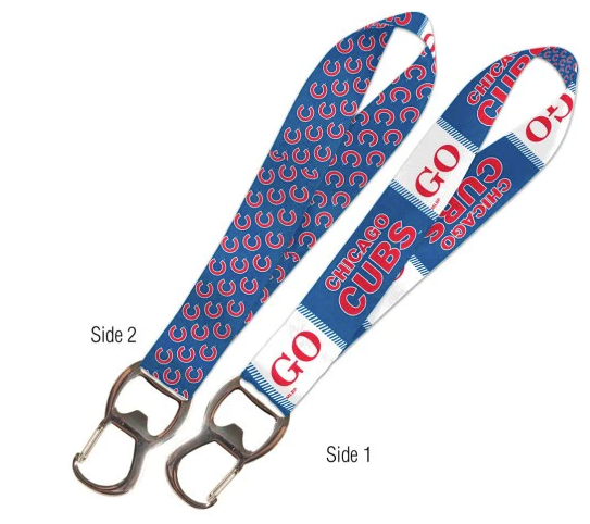 Chicago Cubs Bottle Opener Key Strap