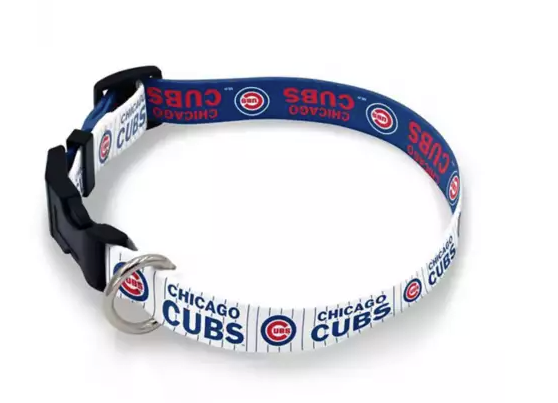 Chicago Cubs Dog Collar