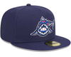 Pensacola Blue Wahoos New Era 59FIFTY Swimming Cap